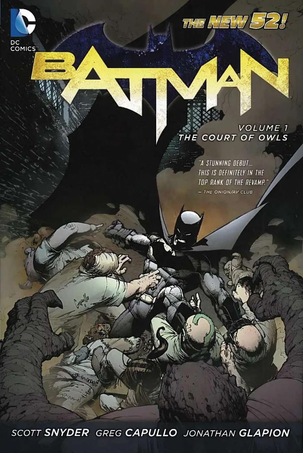 DC Batman Court of Owls Trade Paperback Comic Book #1 [The New 52]