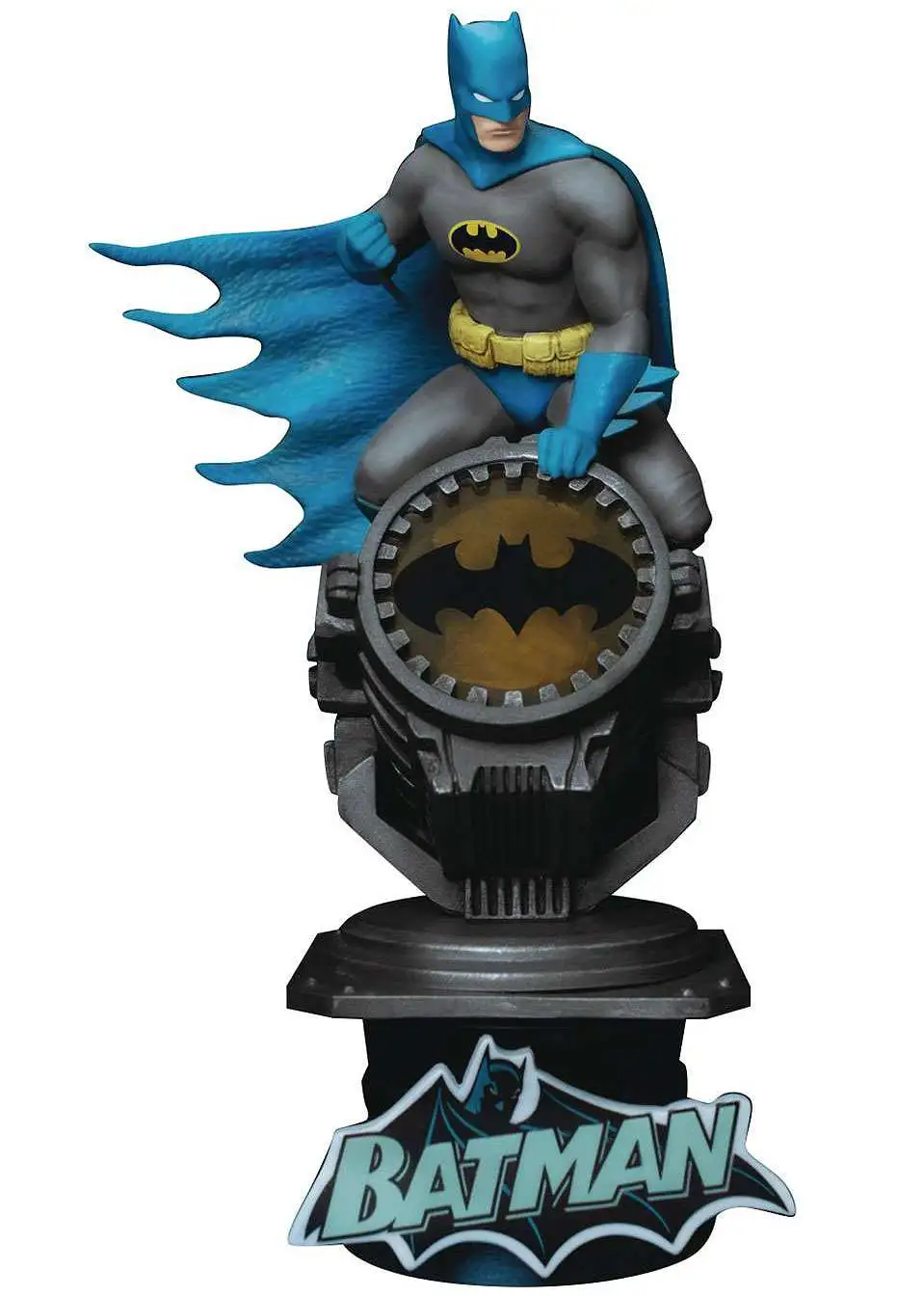 DC D-Stage Batman with Light-Up Batsignal 6-Inch Statue DS-040