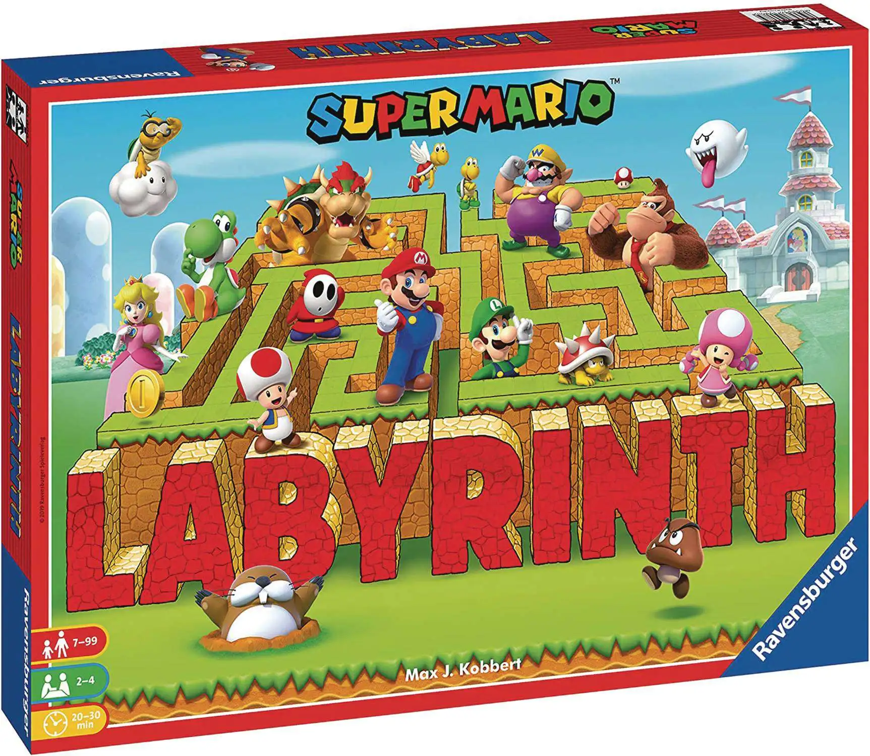 Monopoly Super Mario Gamer Edition Board Game Hasbro Toys - ToyWiz