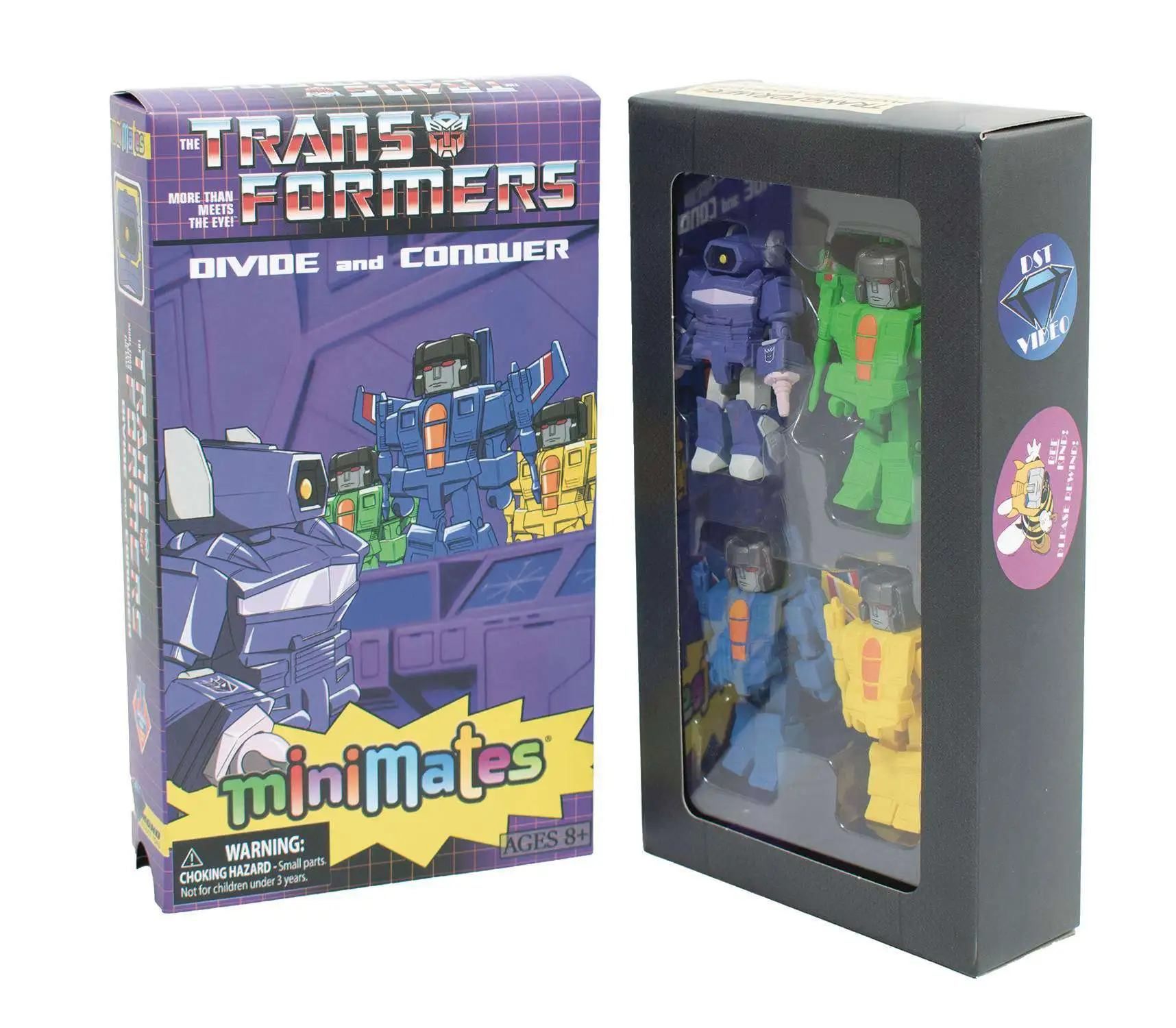 Transformers Minimates Shockwave & Rainmakers 2-Inch 2" Mini Figure 4-Pack [SDCC 2024, Divide and Conquer]