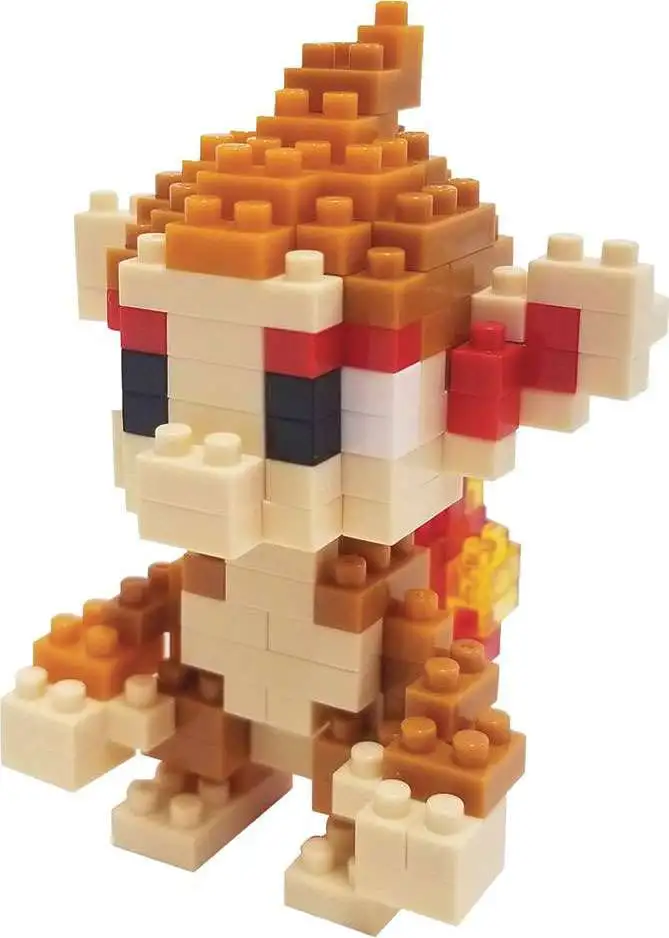 Nanoblock Pokemon Collection Series Chimchar Building Block Set [150 Pieces]