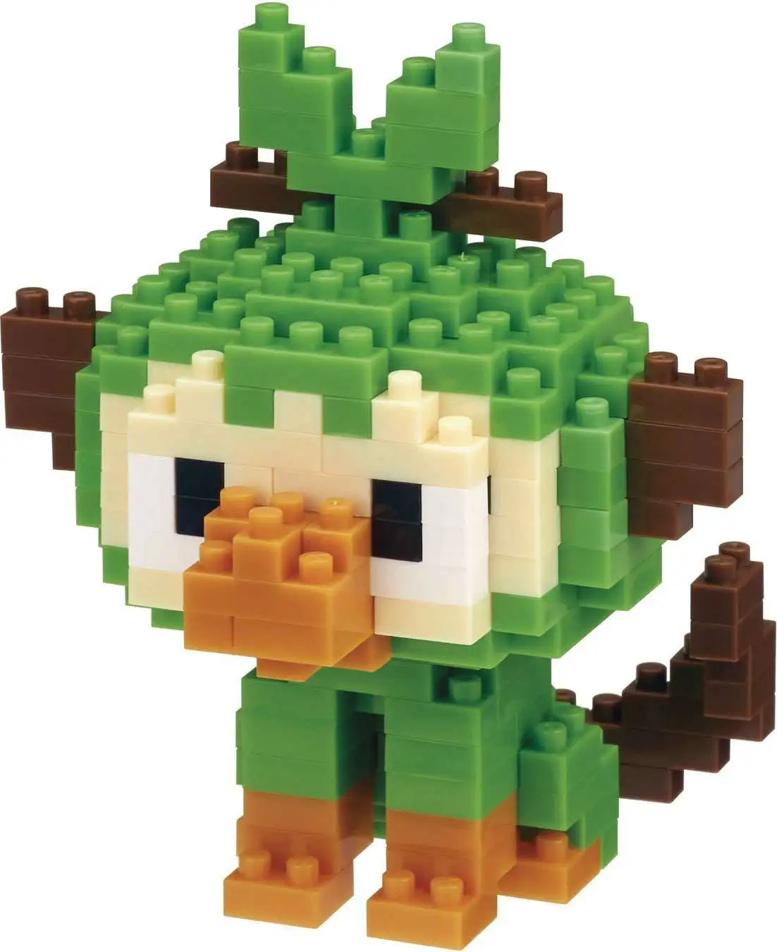 Nanoblock Pokemon Collection Series Grookey Building Block Set [190 Pieces]