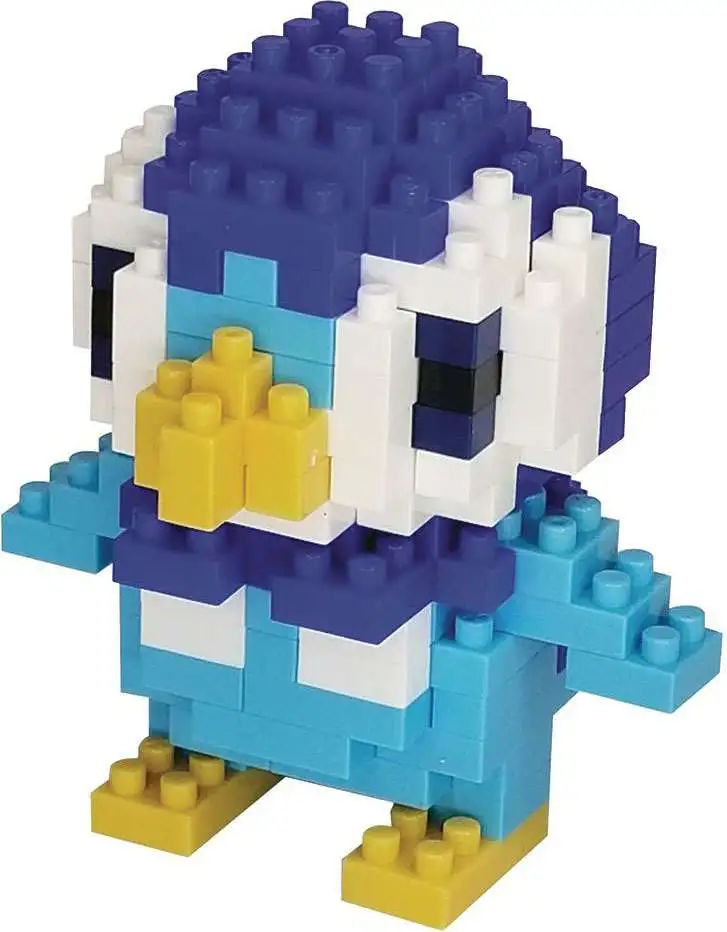 Nanoblock Pokemon Collection Series Piplup Building Block Set [170 Pieces]