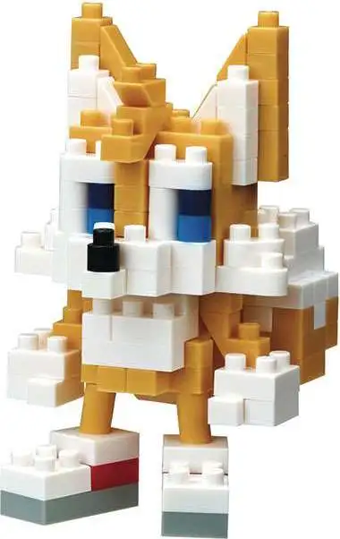 Nanoblock Sonic the Hedgehog Sonic Collection Series Tails Building Block Set [140 Pieces]