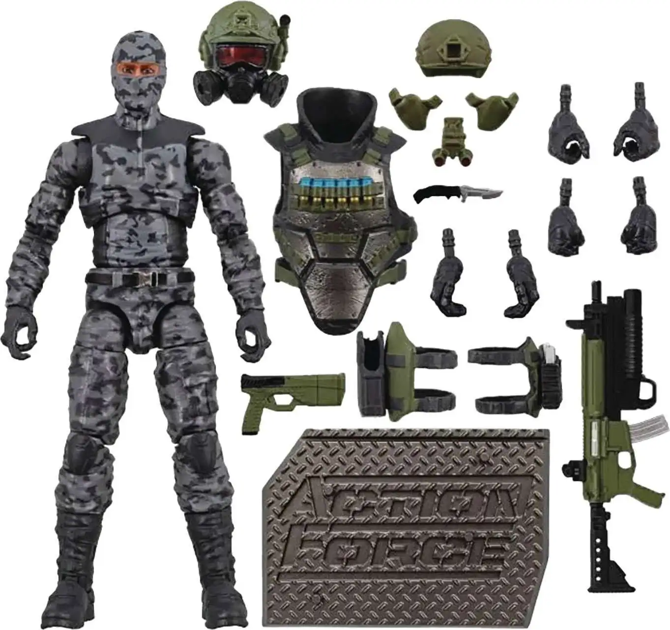 Action Force Urban Commando 1/12 Scale Action Figure