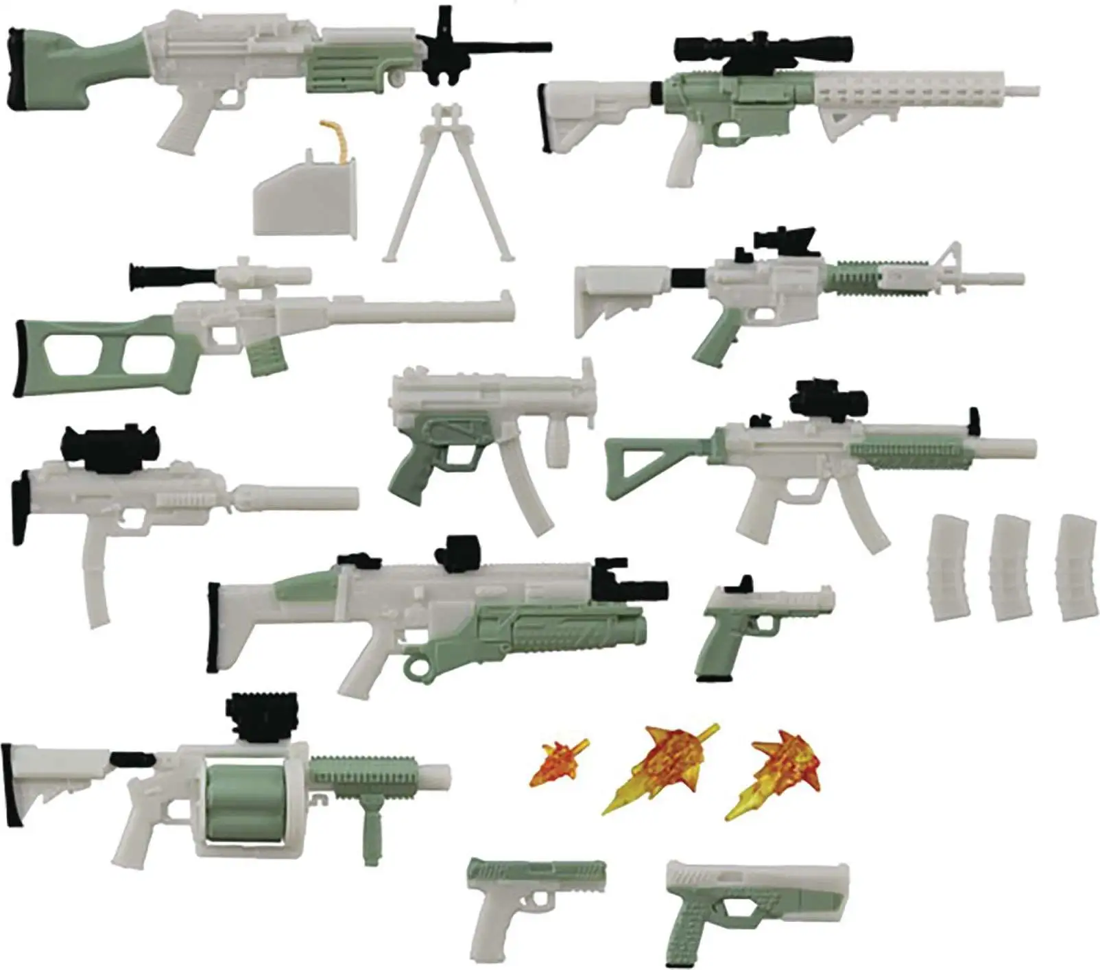 Action Force Weapons (Hotel) 1/12 Scale Action Figure Accessory Pack