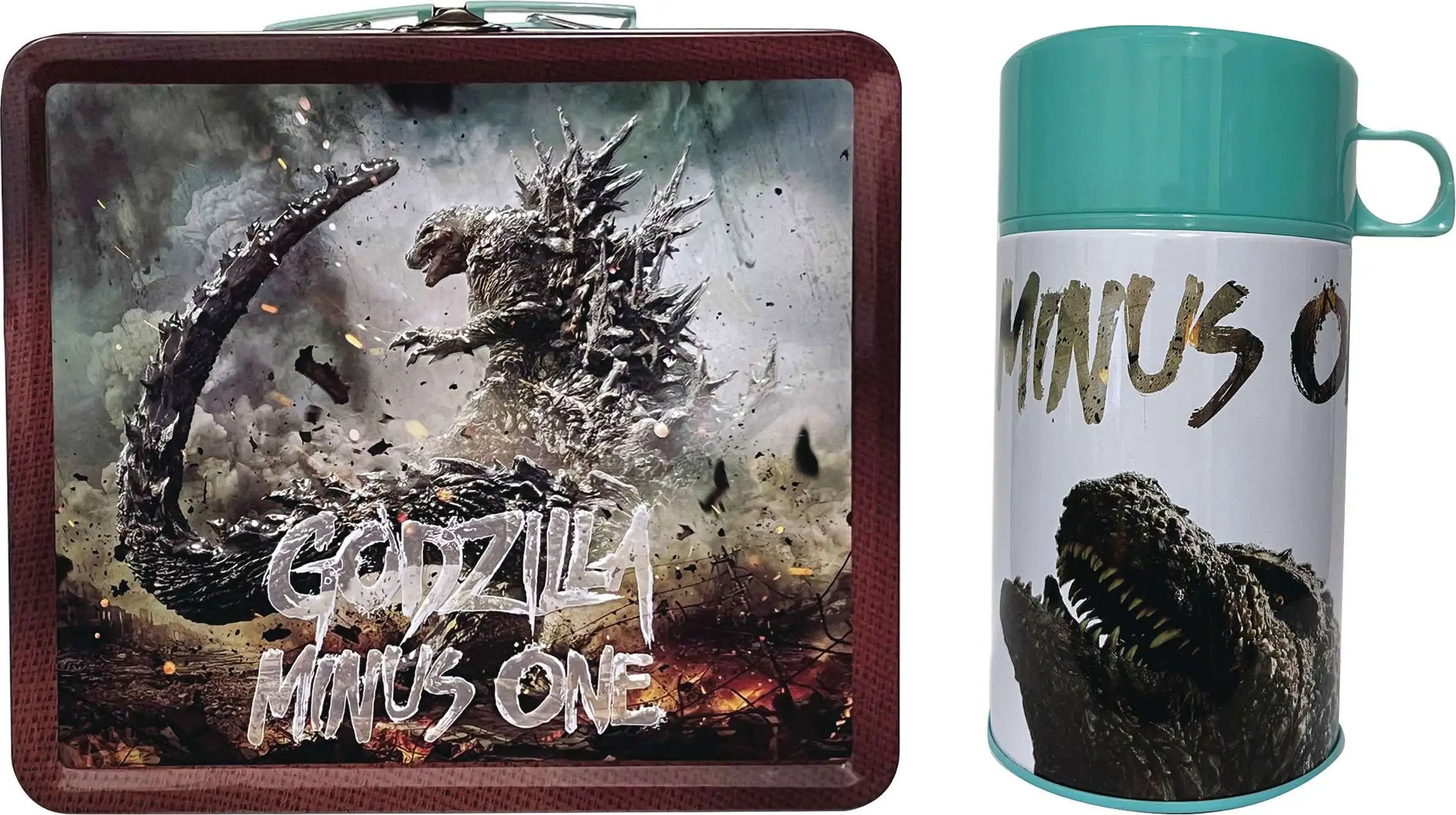 Godzilla Minus One Exclusive 4-Inch Lunch Box with Thermos (Pre-Order ships October)