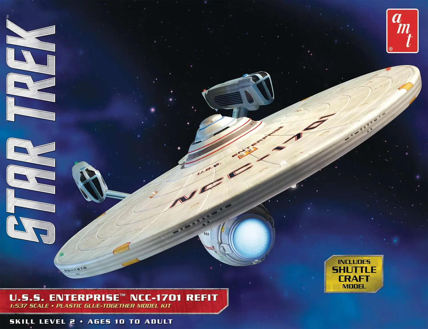 AMT/ERTL Star Trek Space Ship Set / スタートレック スペースシップ セット Star Trek The Original Series U.S.S. Enterprise 1701 Refit 1537