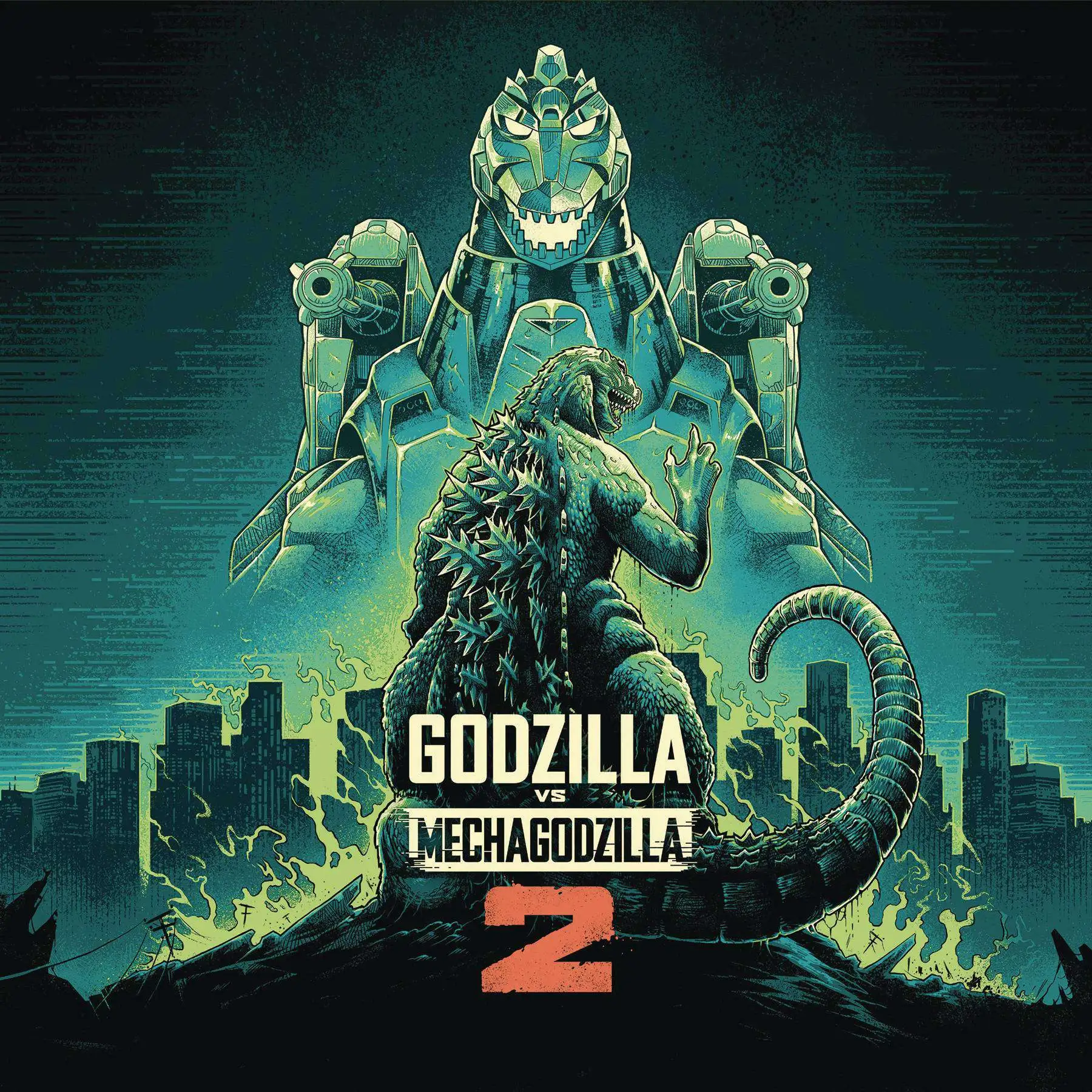 Godzilla vs Mechagodzilla II Vinyl Record Soundtrack LP