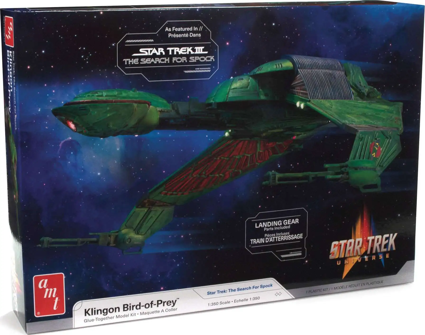 Star Trek 2 The Search for Spock Klingon Bird-of-Prey Model Kit