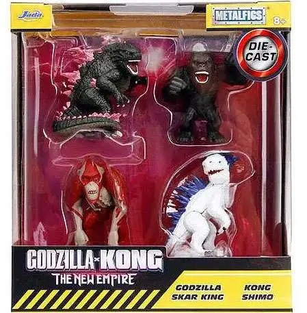 Godzilla x Kong The New Empire MetalFigs Godzilla, Kong