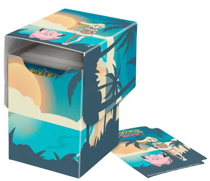 Ultra Pro Pokemon Trading Card Game Lillie and Clefairy Deck Box (Pre-Order ships September)