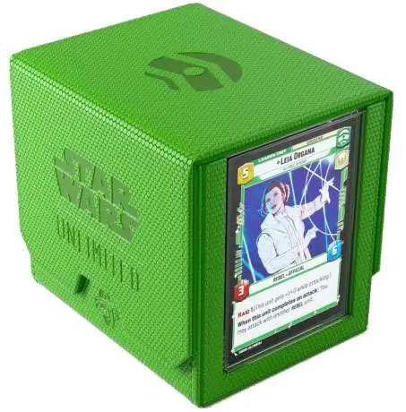 Star Wars: Unlimited Trading Card Game Official Accessory Green Deck Pod