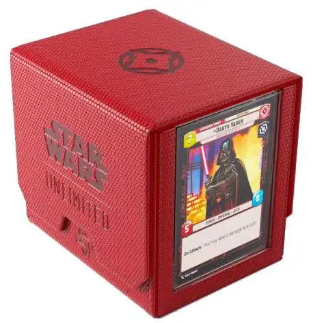 Star Wars: Unlimited Trading Card Game Official Accessory Red Deck Pod