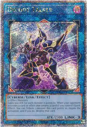 YuGiOh Trading Card Game 25th Anniversary Quarter Century Secret Rare Decode Talker TN23-EN009