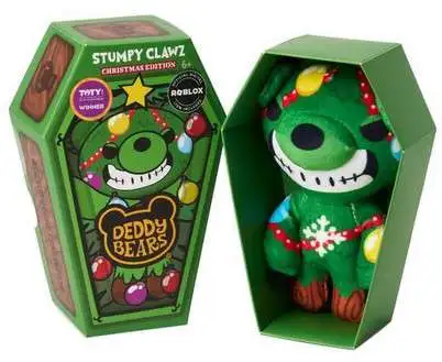 Deddy Bears Coffin Stumpy Clawz 5 Plush 2025 Christmas Edition