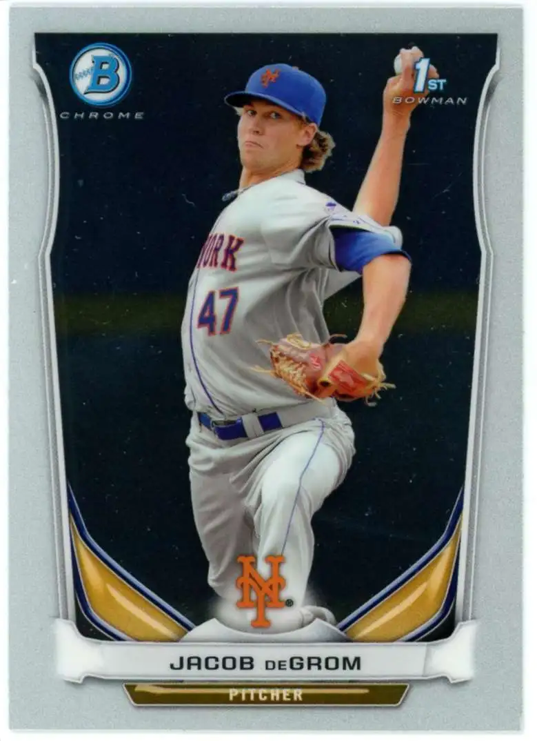 MLB Topps 2014 Bowman Chrome Prospects 1st Bowman Jacob deGrom BCP73