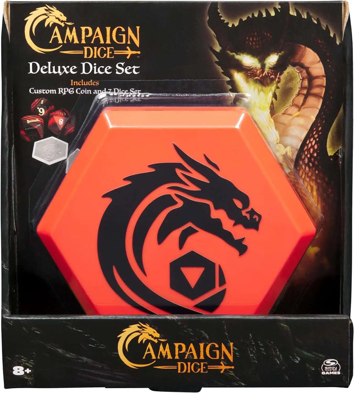 Dungeons Dragons Campaign Dice Deluxe Dice Set Pack 7 Premium ...