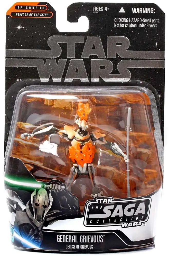 Star Wars Revenge of the Sith 2006 Saga Collection General Grievous Exclusive Action Figure [Demise of Grievous]