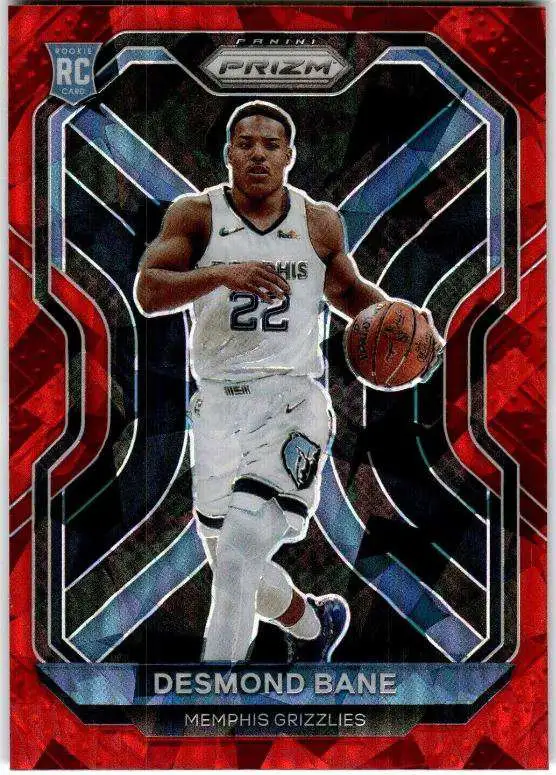 NBA 2020 Prizm Basketball Rookie Desmond Bane #297 [Red Cracked Ice]