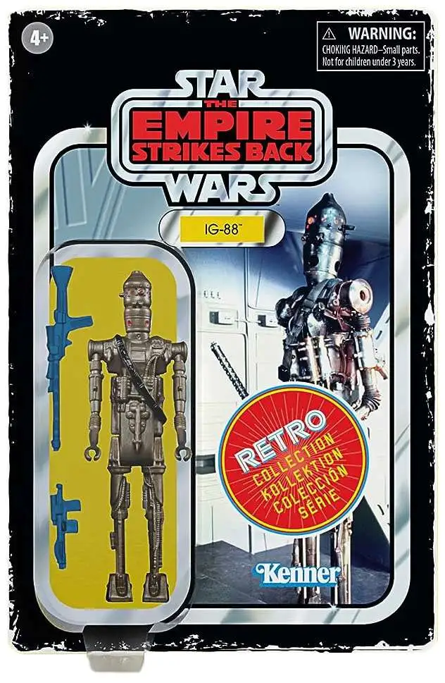 Star Wars The Empire Strikes Back Retro Collection IG-88 Exclusive Action Figure [Special Bounty Collectors, Damaged Package]