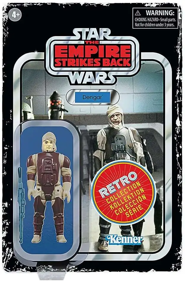 Star Wars The Empire Strikes Back Retro Collection Dengar Exclusive Action Figure [Special Bounty Collectors, Damaged Package]