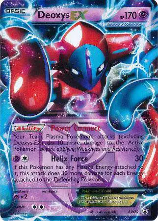 Pokemon Black & White Promo Ultra Rare Deoxys EX BW82