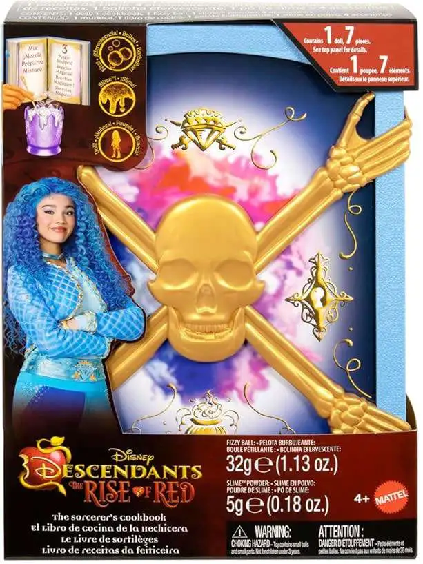 Disney Descendants 4: The Rise of Red The Sorcerer's Cookbook Princess Chloe Charming Fashion Doll