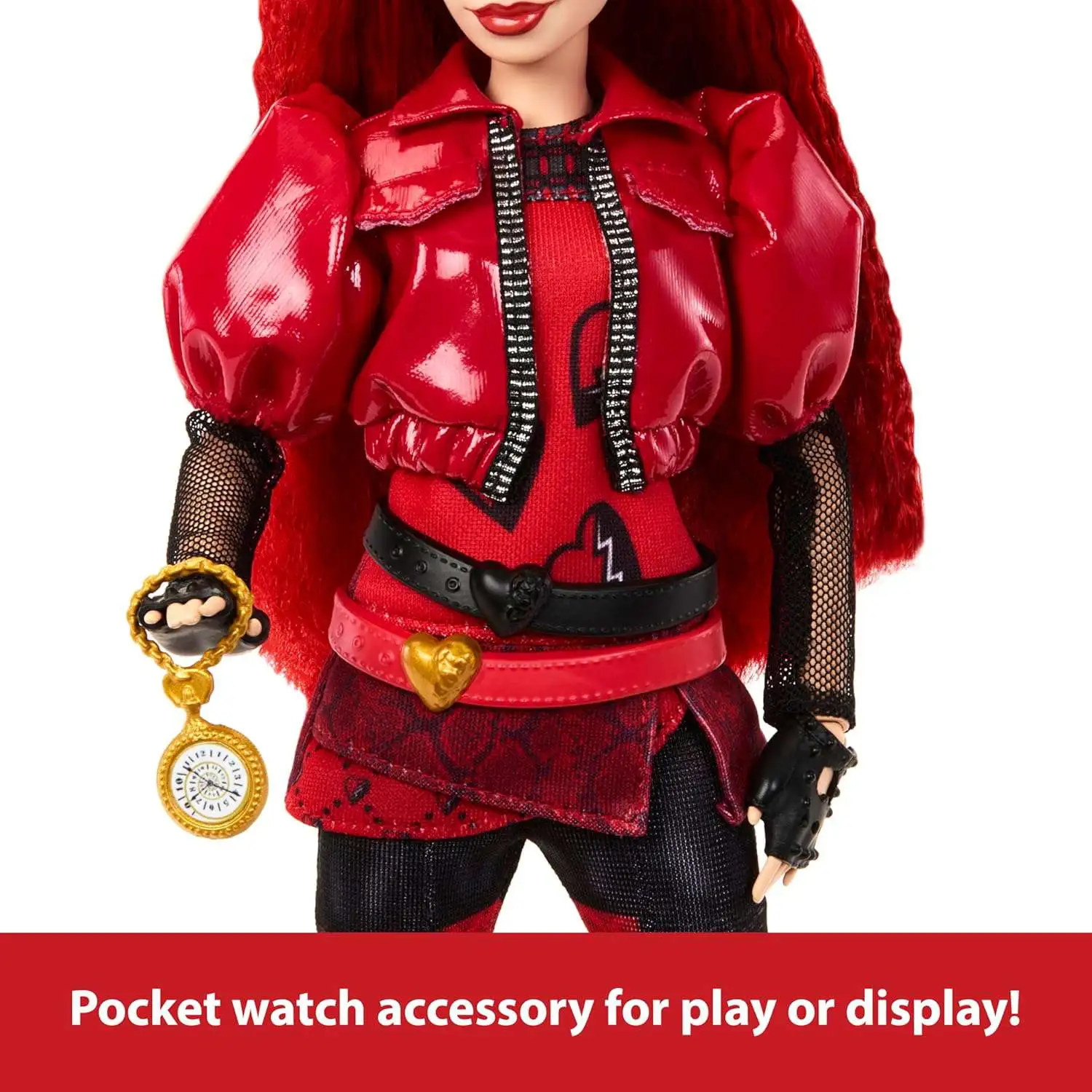 Disney Descendants 4 The Rise of Red Red Fashion Doll Daughter of Queen of Hearts Mattel ToyWiz