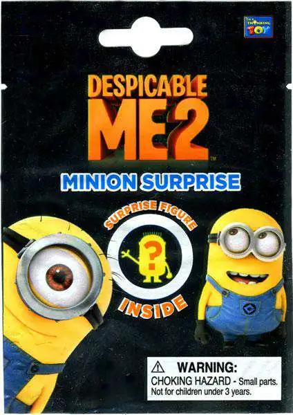 DESPICABLE ME 2 MINION SURPRISE PACK FIGURINE.CHOOSE FREE SHIPPING!! 