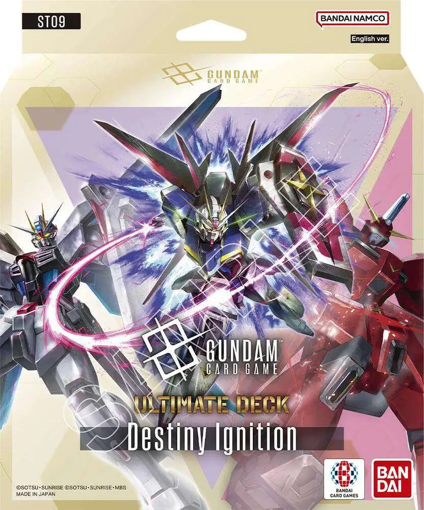 Gundam Trading Card Game Destiny Ignition Ultimate Starter Deck ST09