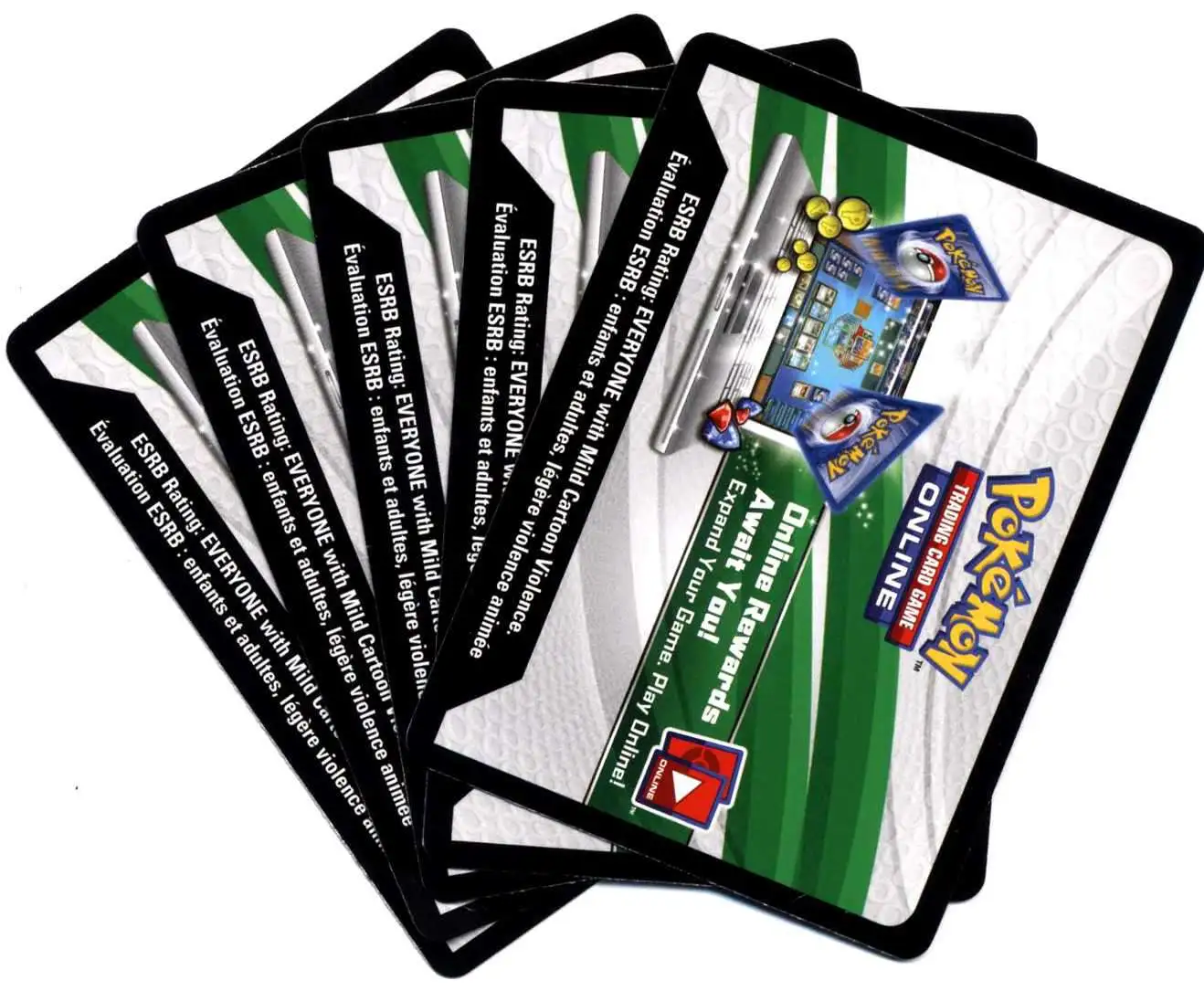 3 x Pokemon "Ancient Origins"  Booster Pack Online Code Cards TCGO Unused 