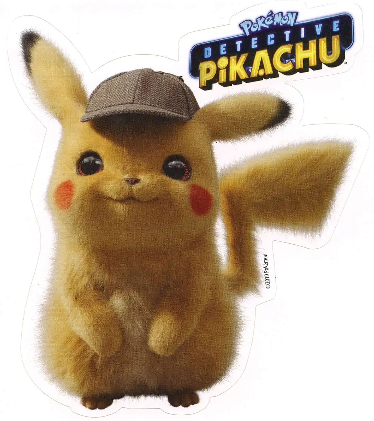Pokemon Detective Pikachu Sticker - ToyWiz