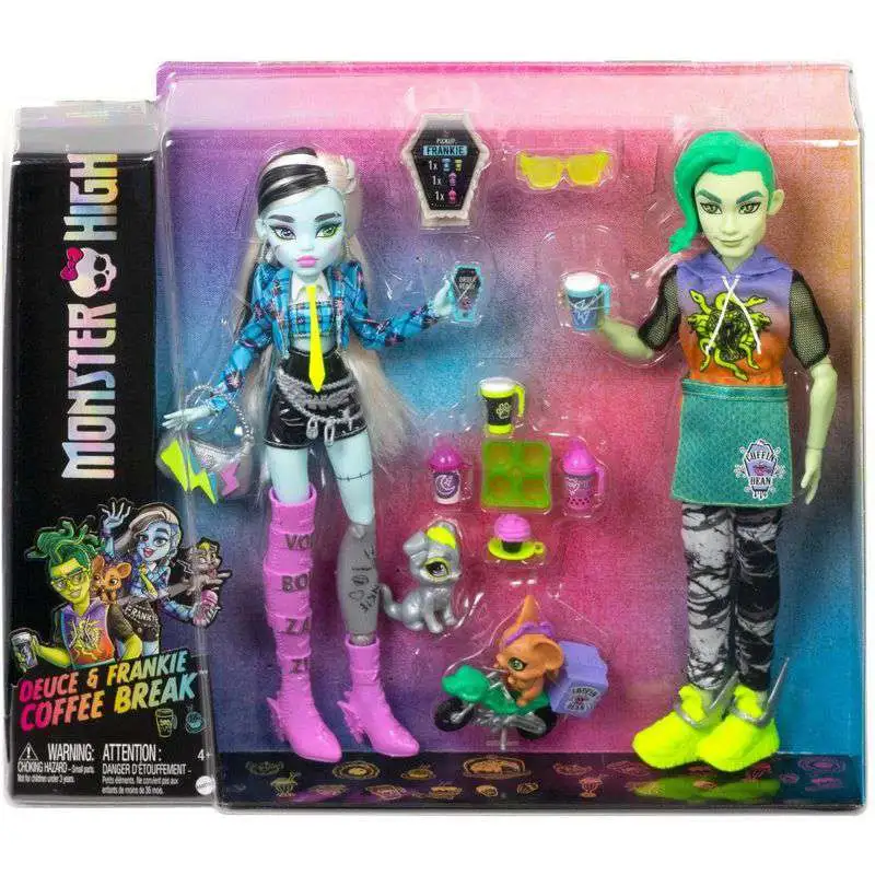 Gillington Gil Webber & Deuce Gorgon (2-pack) - Mansters - Monster High  Dolls