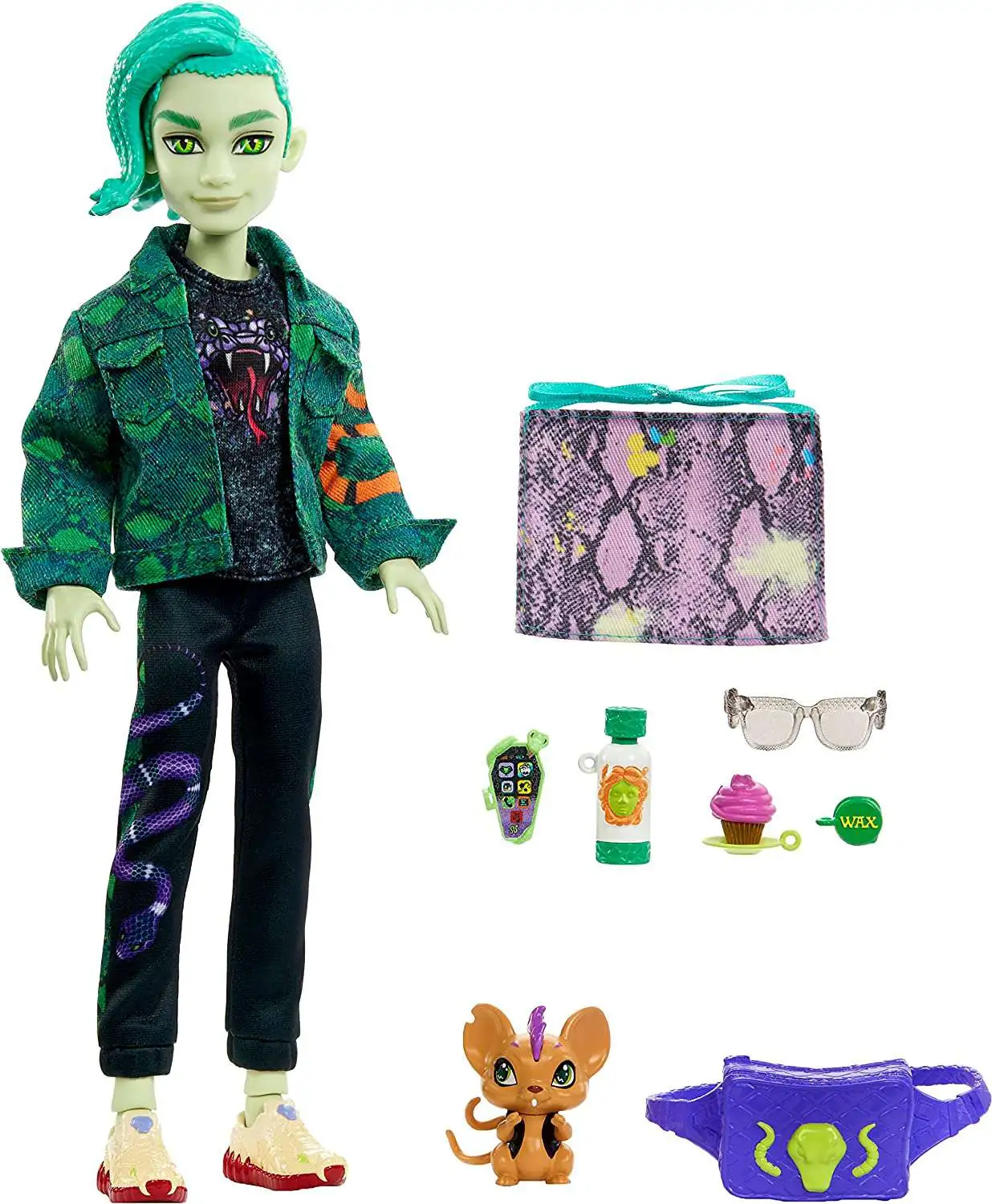 Monster High Deuce Gorgon Exclusive Doll with Perseus Mattel Toys - ToyWiz