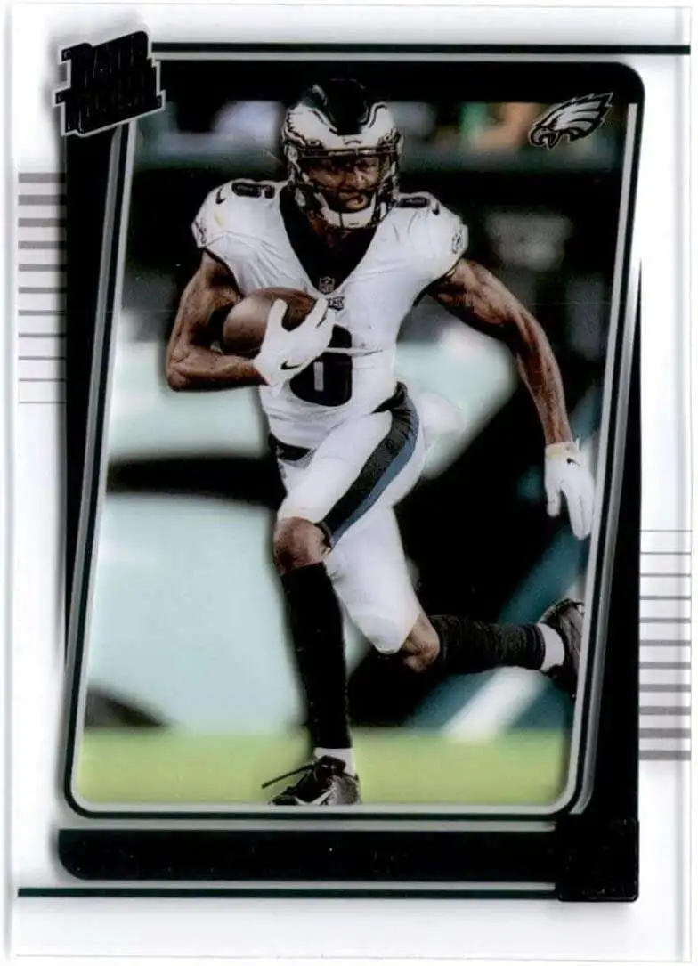 NFL 2021 Panini Clearly Donruss DeVonta Smith #62 [Rated Rookie]