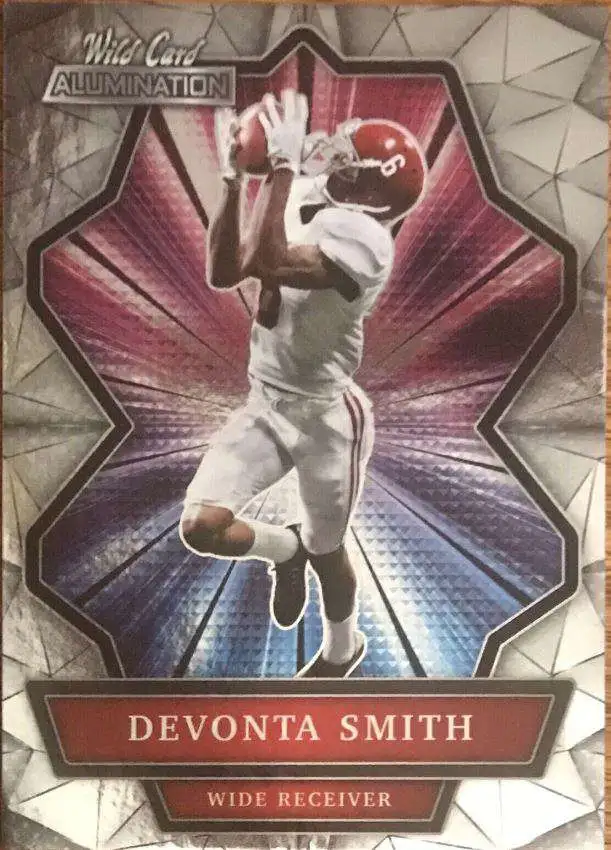 NFL 2021 Panini Playbook Football DeVonta Smith Trading Card 107 Rookie -  ToyWiz