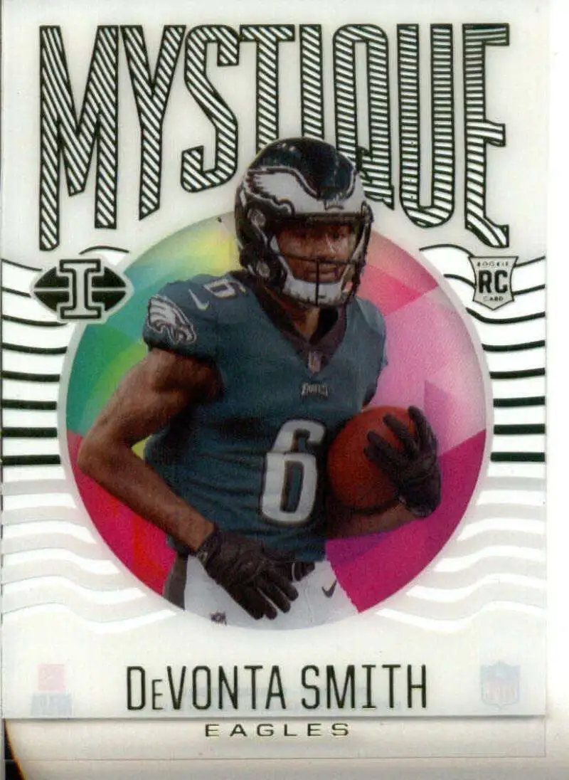 NFL 2021 Panini Playbook Football DeVonta Smith Trading Card 107 Rookie -  ToyWiz