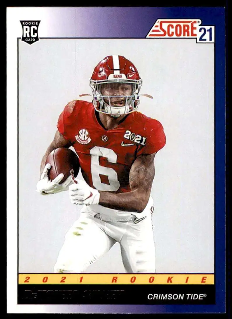 NFL 2021 Panini Score Single Card DeVonta Smith TB4 Rookie - ToyWiz