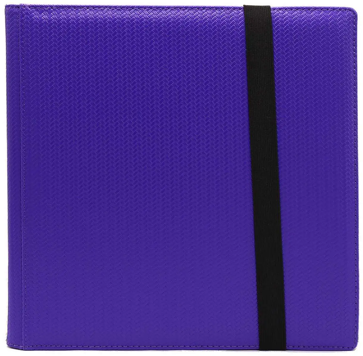 Card Supplies Dex Binder 12 Purple 12-Pocket Binder [Limited Edition Black Suede Interior]