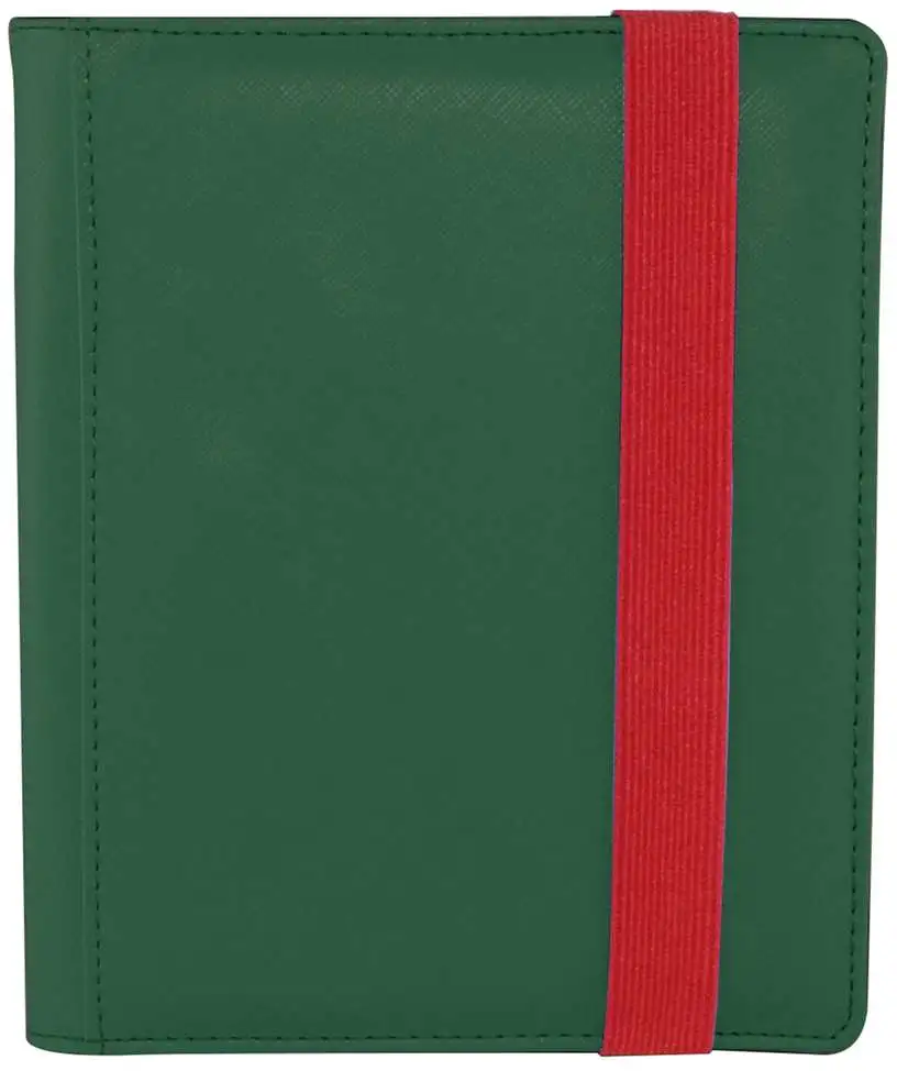 Card Supplies Dex Binder 4 Green 4-Pocket Binder