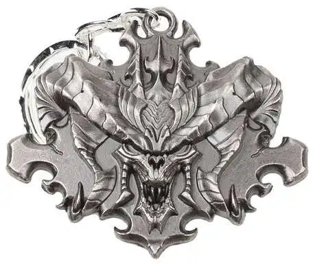 Diablo III Diablo Face Metal Keychain