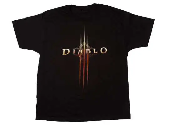 Diablo III Logo T-Shirt Adult XLarge - ToyWiz