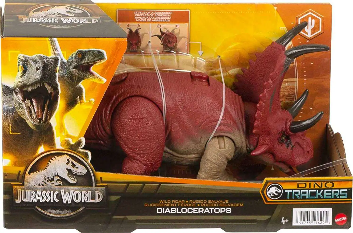 Nederigheid Clancy Identiteit Jurassic World Dino Trackers Diabloceratops Action Figure Wild Roar Mattel  - ToyWiz