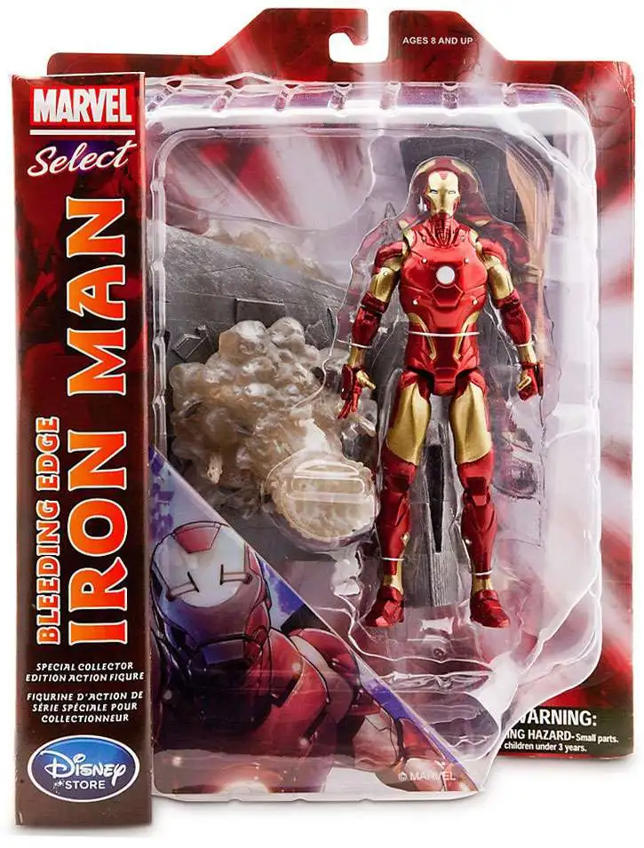 MARVEL SELECT IRON MAN Diamond Select Toys AVENGERS Extremis 7in action figure 