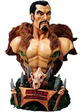 Spider-Man Rogues' Gallery Kraven the Hunter Bust