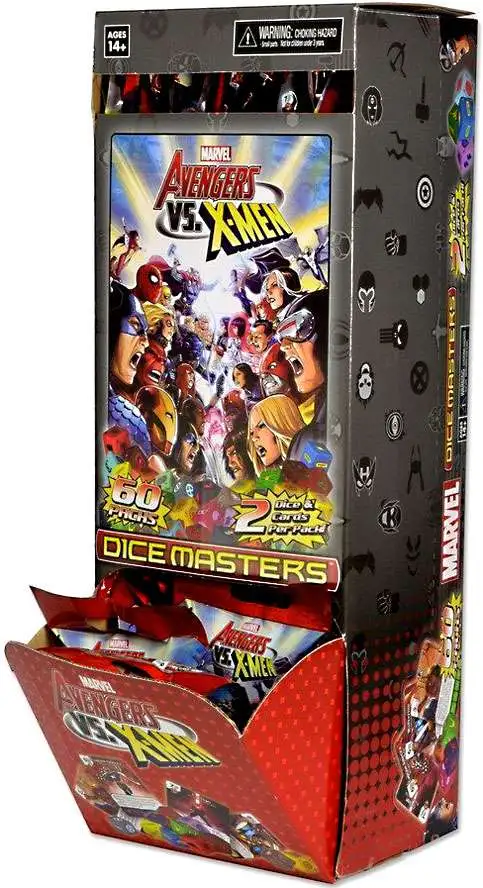 Marvel Dice Masters Avengers vs. X-Men Gravity Feed Booster Box [60 Packs]