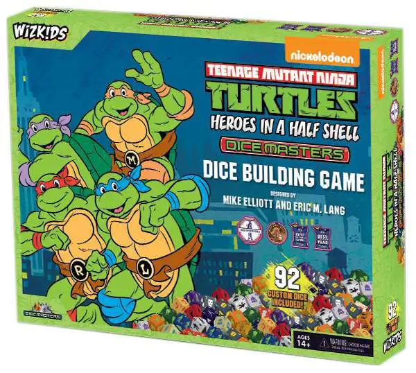 Dice Masters Teenage Mutant Ninja Turtles Heroes in a Half Shell Dice Building Game