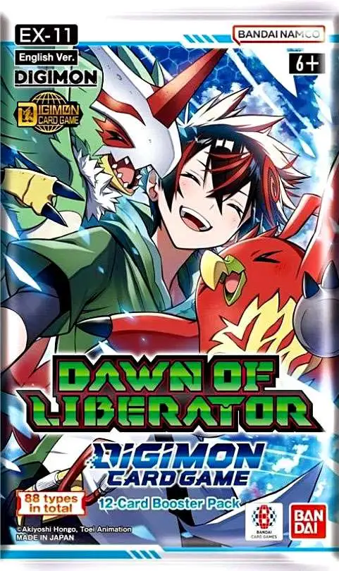 Digimon Card Game Dawn of Liberator Extra Booster Pack EX11