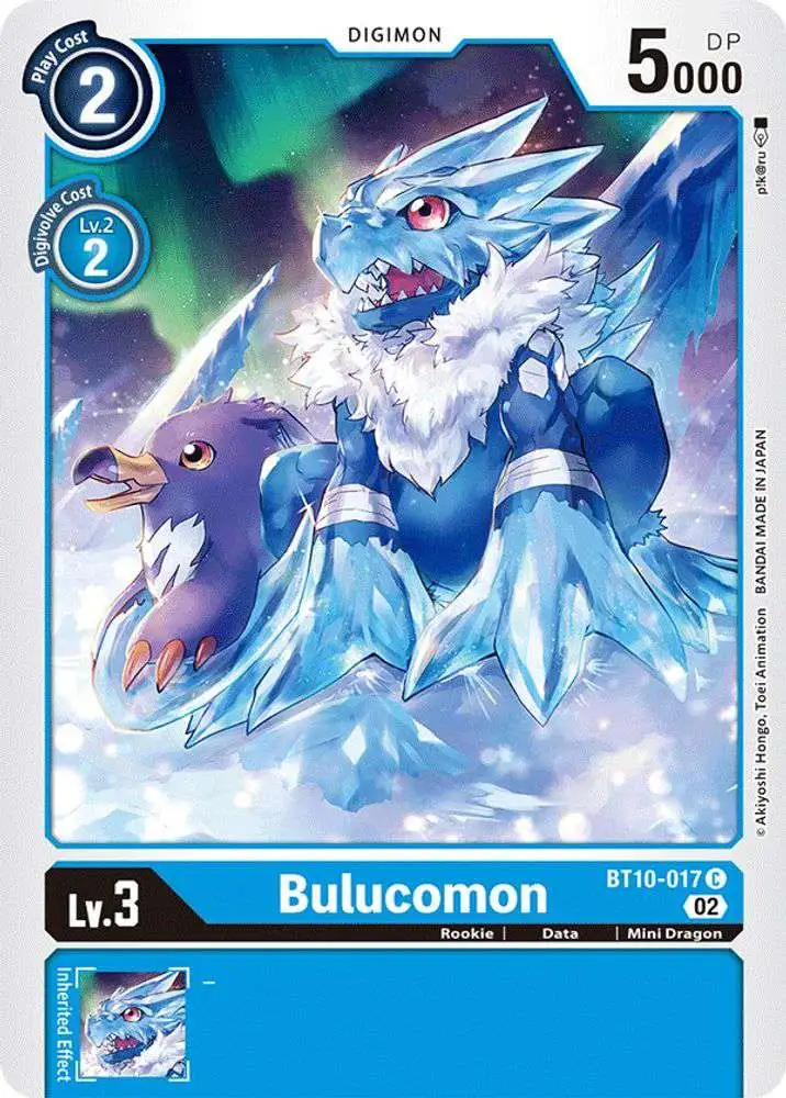 Digimon Xros Encounter Common Bulucomon BT10-017